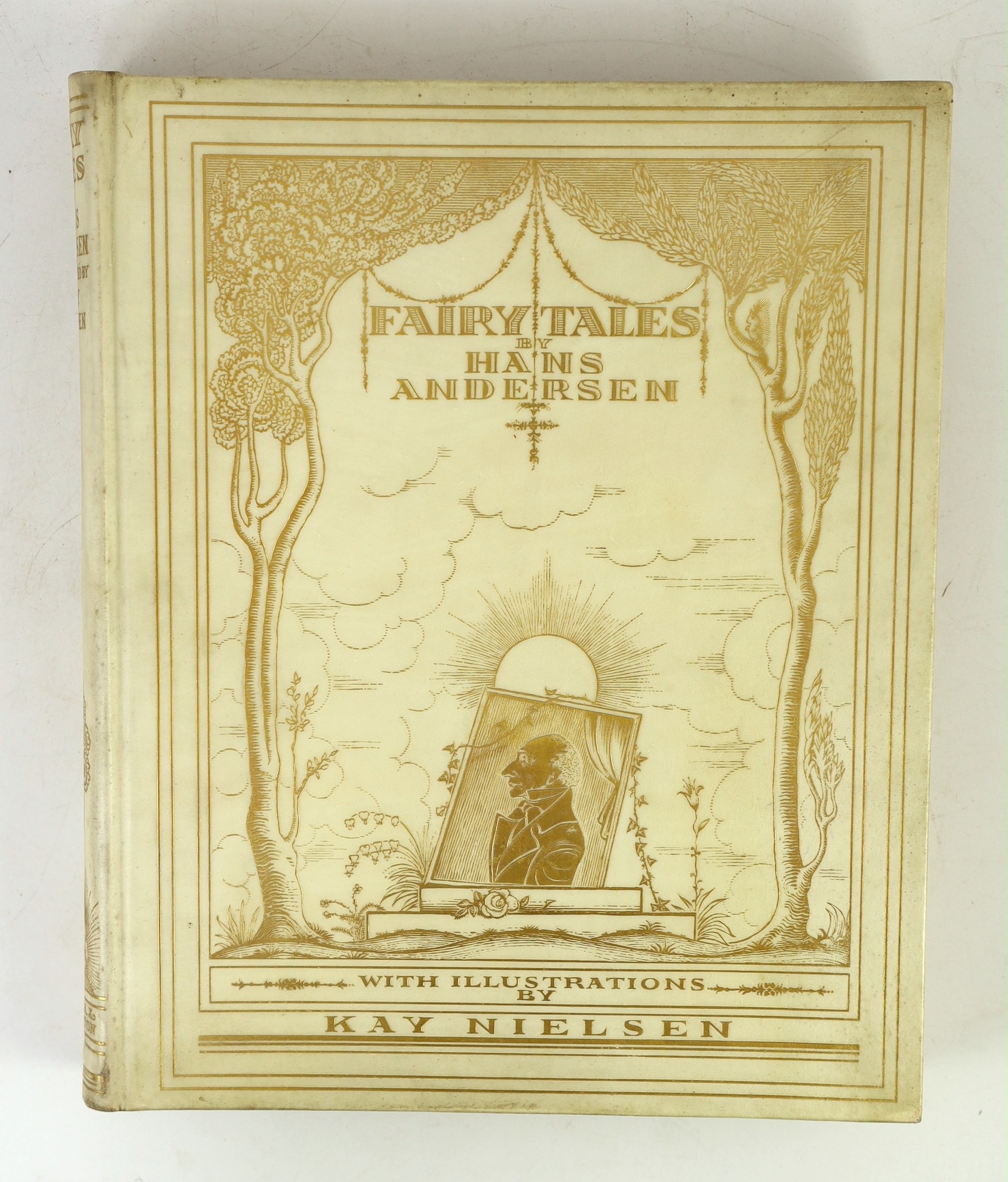 Andersen, Hans Christian - Fairy Tales ... Illustrated by Kay Nielsen. Limited edition of 500 numbered copies, signed by the artist. 12 coloured and mounted plates with captioned guards, text illus. (some full page) and